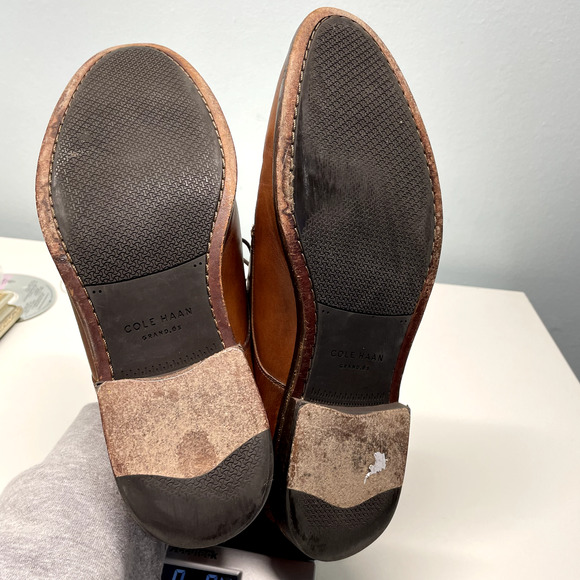 Cole Haan Grand 360 Leather Laced Dress Shoe Harrison Mens Size 10.5 main image 9